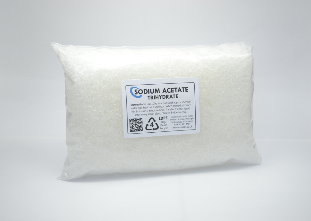 250g - Sodium Acetate Trihydrate